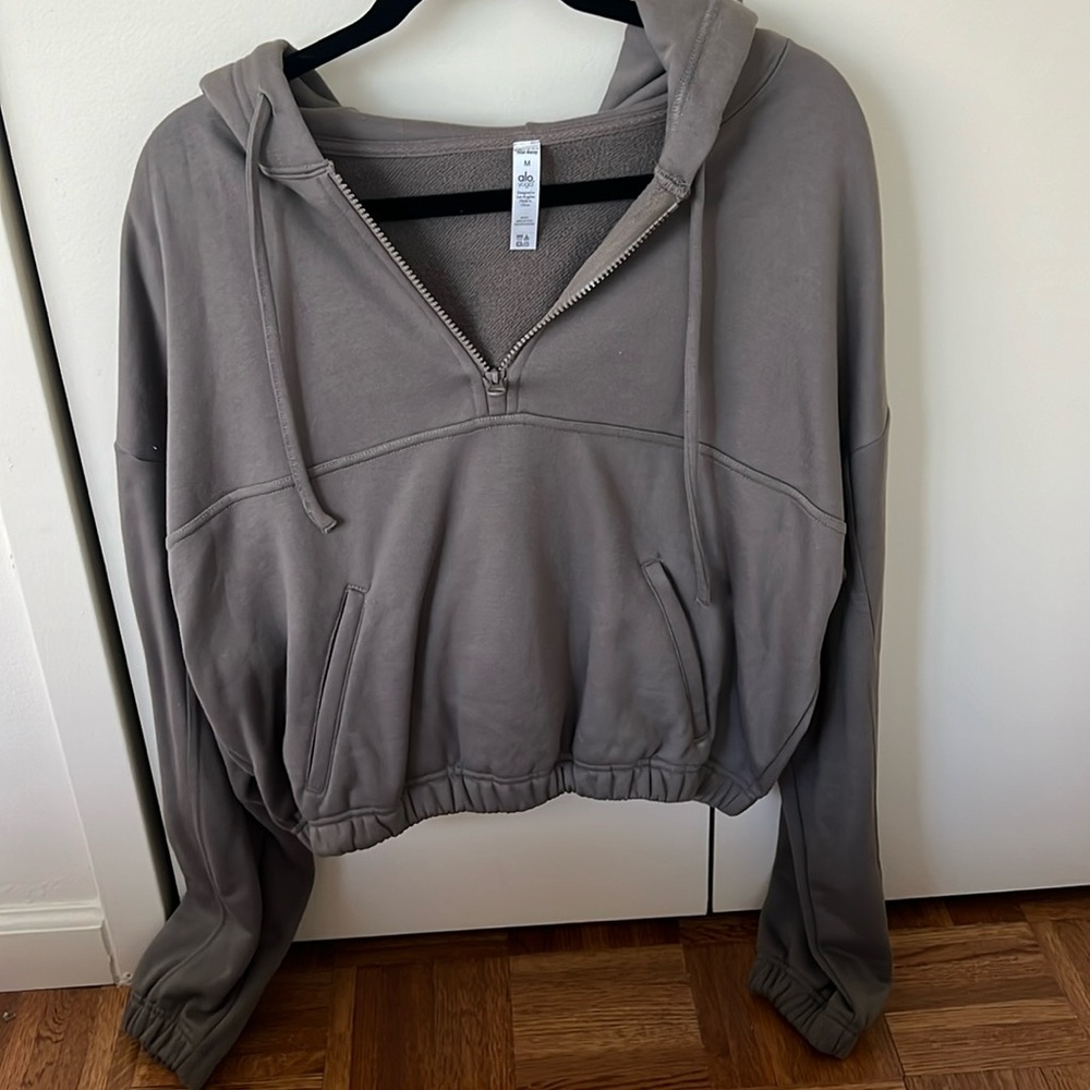 Alo cropped hoodie